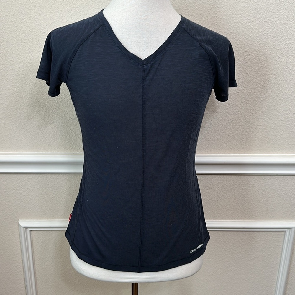 Craghoppers NOSILIFE GALENA SHORT SLEEVE TEE - Blue Navy